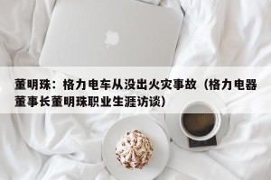 董明珠：格力电车从没出火灾事故（格力电器董事长董明珠职业生涯访谈）