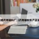 新建药用辅料厂（药用辅料生产企业）