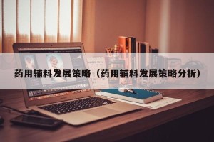 药用辅料发展策略（药用辅料发展策略分析）