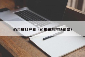 药用辅料产业（药用辅料市场前景）